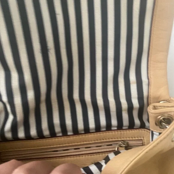 KATE SPADE Nude Leather Crossbody Bag - Picture 6 of 10